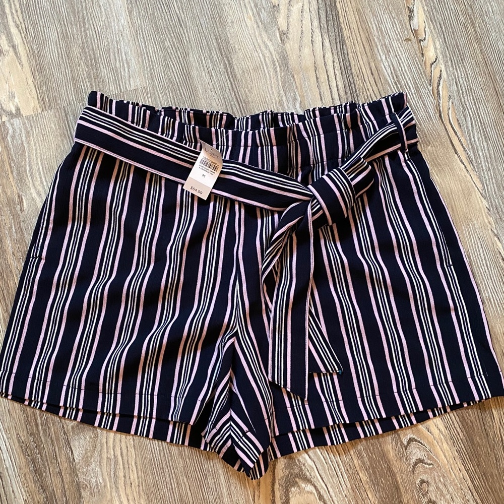 COPY - Linen paper bag shorts